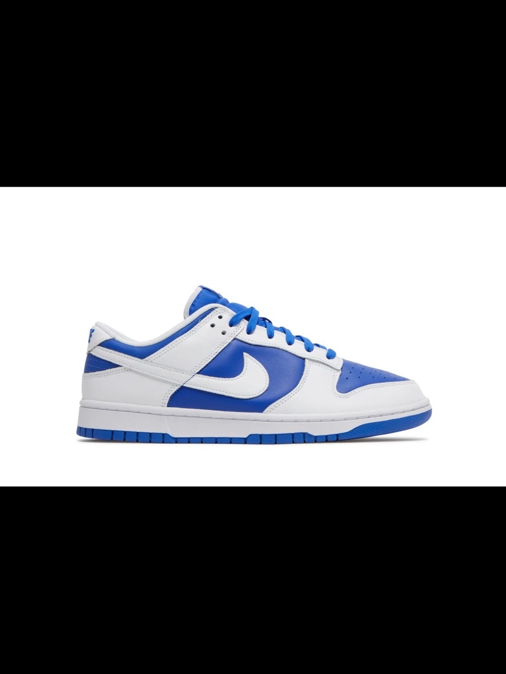 Nike Dunk Low Retro Racer Blue White DD1391-401 Mens Size 8